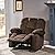 Christopher Knight Home Gannon Fabric Gliding Recliner from Great Deal Furniture