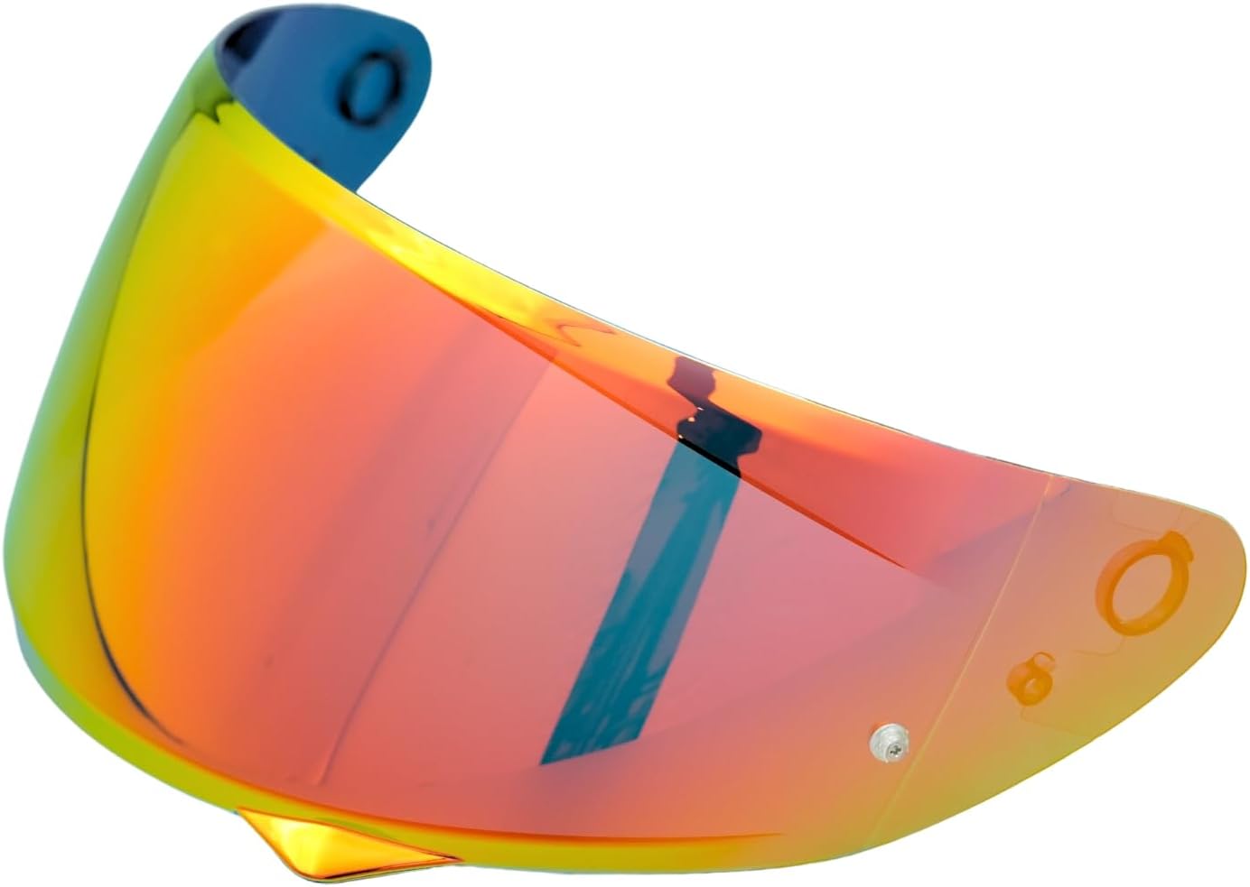 Compatible with C10 Visor HJ 34P Replacement Motorcycle Helmet Visor Tint Face Shield (Revo Deep Gold Red)