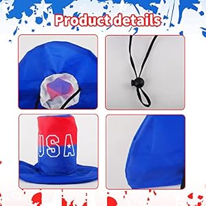 2Pcs Dog Independence Day Costumes Hat 4th of July Day Dog American Flag Hat Patriotic Pet Hat for Small Medium Dog Cats 2Pcs Dog Independence Day Costumes Hat 4th of July Day Dog American Flag Hat Patriotic Pet Hat for Small Medium Dog Cats