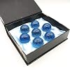 Boxtree Children Toy New Gift Box Set of 7pcs Ball Z 43mm/1.7 Stars Crystal Ball (Blue)