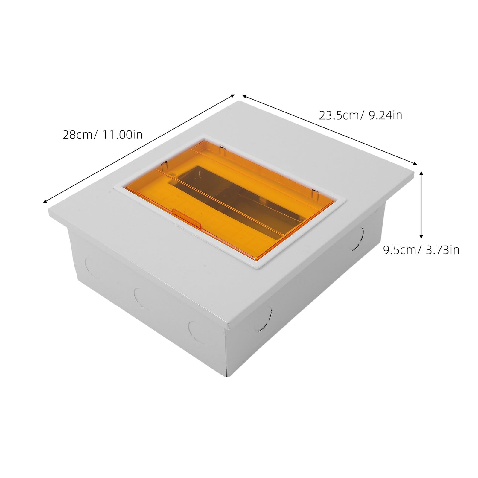Caja de Distribución con Ventana Transparente de 8 Vías para Oficinas