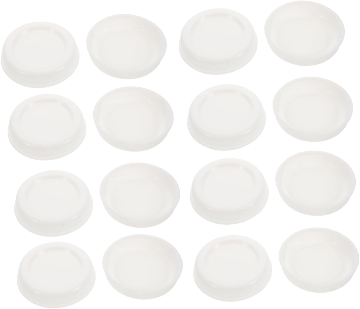 30pcs Plastic Caps for Cardboard Poster Mailing Tubes White End Caps for Shipping and Storage for Craft Projects and Art Supplies