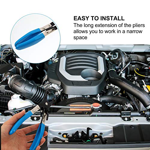 ULTECHNOVO BraÃ§adeira de Mangueira de AutomÃ³vel Alicate Ferramenta de Reparo BraÃ§adeira de Filtro