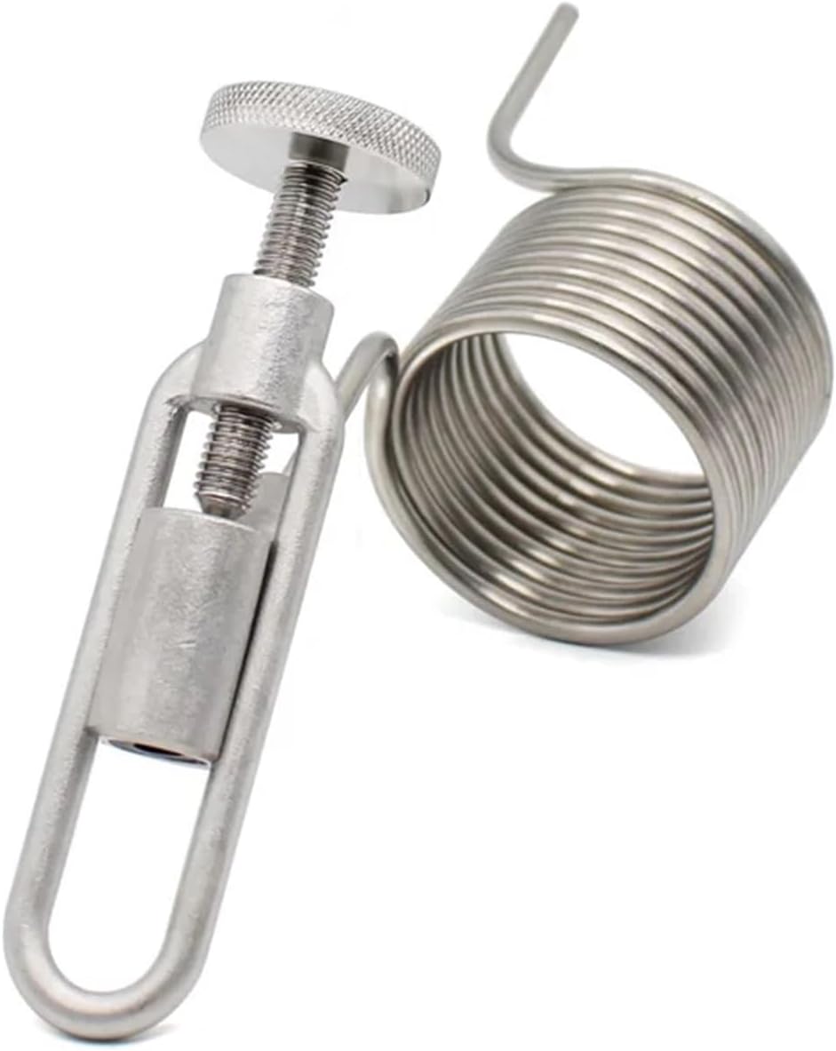 SS304 Stainless Steel Sample Valve Homebrew Defoamer Foam Removal Beer Extract Fermentation Coil(Sample Valve)