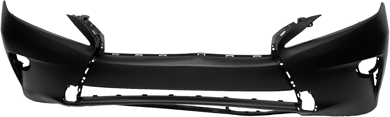 FitParts Compatible With Front Bumper Cover 2013 2014 2015 Lexus RX350 RX450h Japan Built. New, Primed. W/o Parking Aid Sensor & Headlight Washer Holes. LX1000250