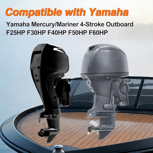 FUSCH Outboard Fuel Pump Assembly Compatible with Yamaha and Mercury 4 Stroke F25HP F30HP F40HP F50HP F60HP, Outboard Motor Fuel Pump with O-Ring Replace# 62Y-24410-03-00, 826398T3 by FUSCH - Used condition - Image 5