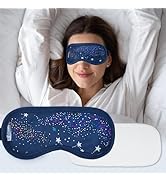 Fuz Bigaza Castor Oil Pack for Eyes with Cotton Pad - Less Mess, Reusable, Adjustable Castor Oil ...