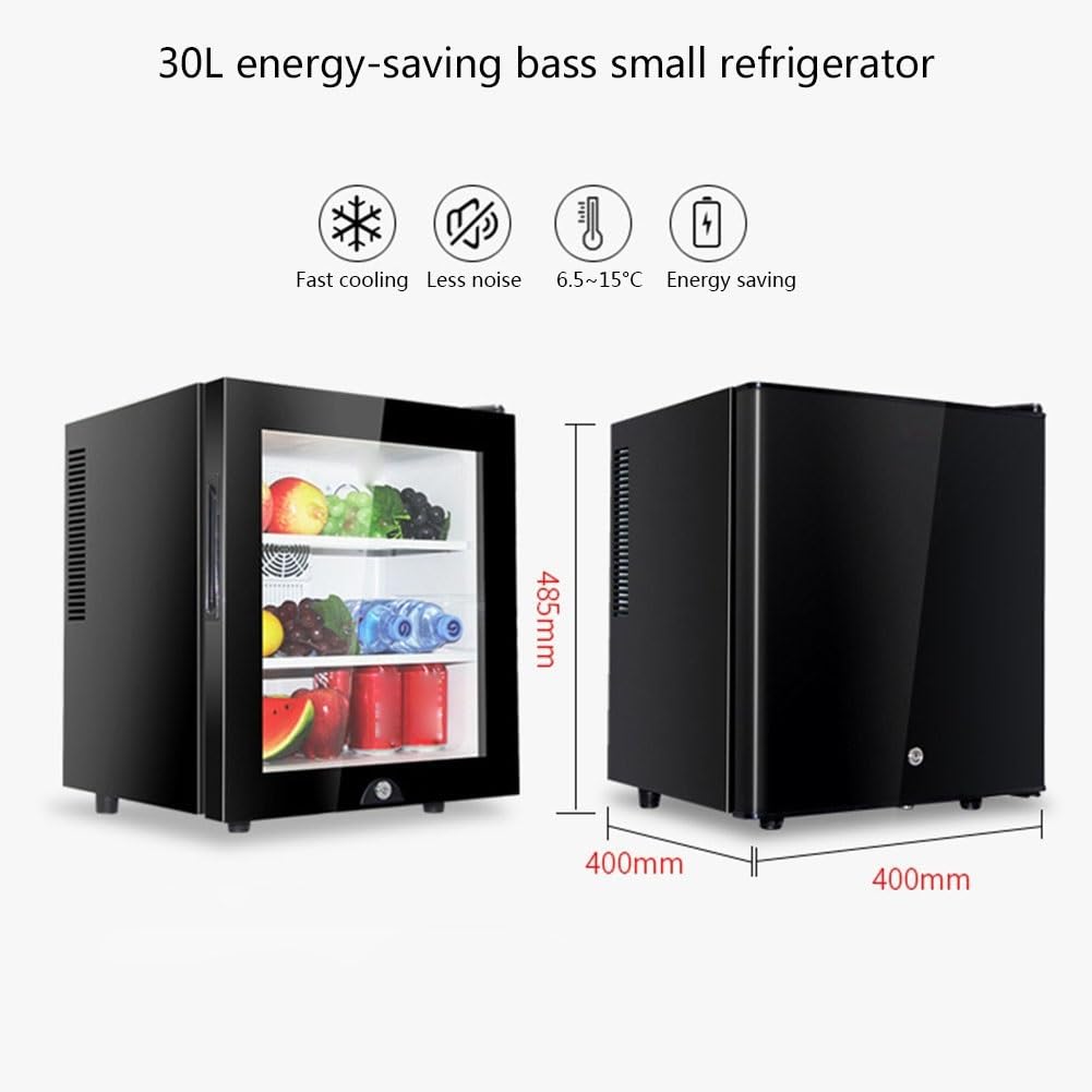 Mini Frigo 30L, Raffreddatore/Riscaldatore Compatto Con Serratura