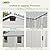 Patiowell 6X8 FT Resin Outdoor Storage Shed with Floor, Plastic Tool Sheds with Lockable Door and Window, Weather-Resistant Garden Shed, Easy Assembly for Backyard, Patio, Light Grey