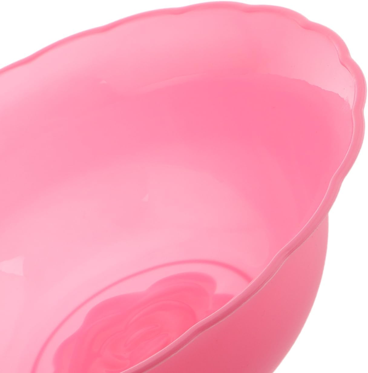 Frcolor 3Pcs Round Plastic Wash Basins 8.66 Inch Portable Face Wash Bowls Multipurpose Cleaning Tub for Kitchen Laundry Hair Washing