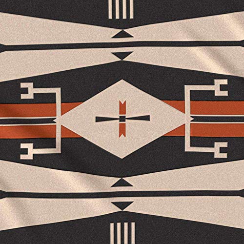 Pendleton, Wool Saddle Blanket, Cheyenne Eagle Beige / Black #TOP2