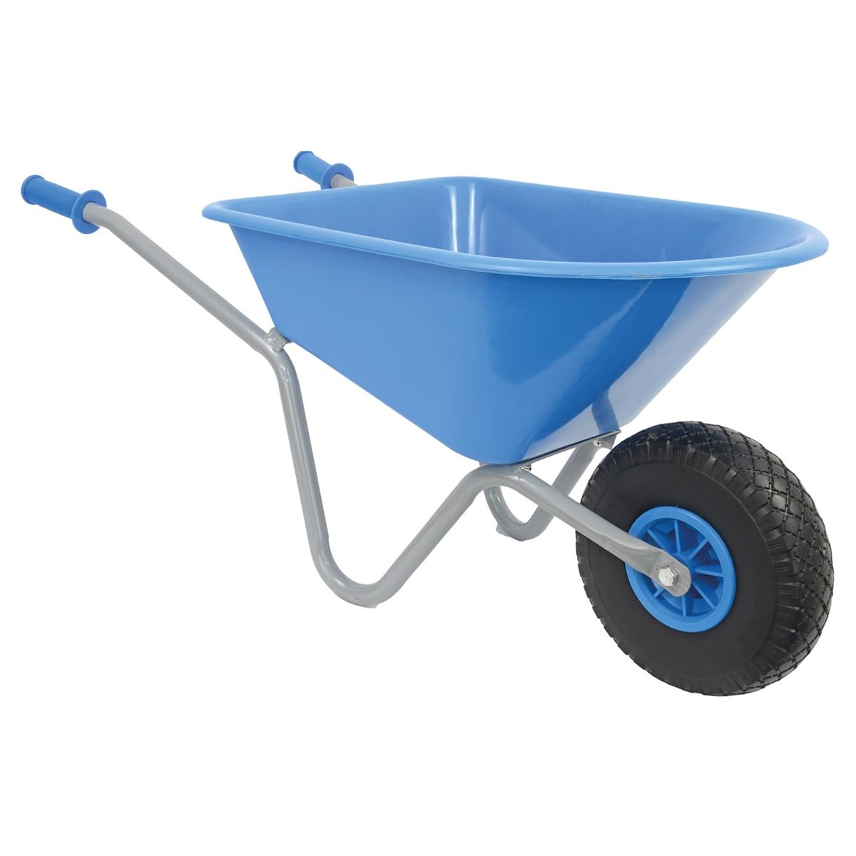 Matrix Brouette pour enfant de qualité supérieure - 40 kg - Roue en caoutchouc plein - Pour enfants à partir de 3 ans - Charge maximale : 40 kg - Légère, sûre et stable - Cadre monobloc - Poussette de