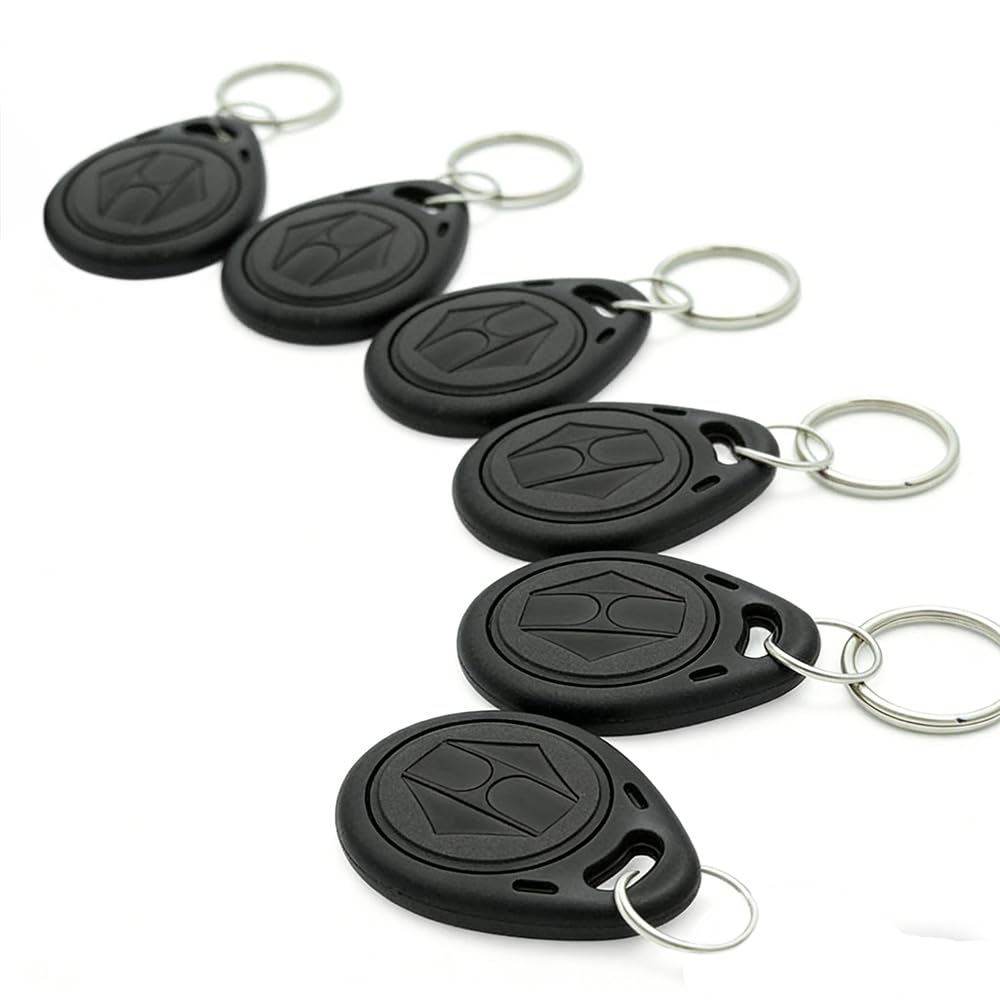 125KHz RFID Induction ID Card Key tag can be Written and rewritten T5577 Key tag (10)