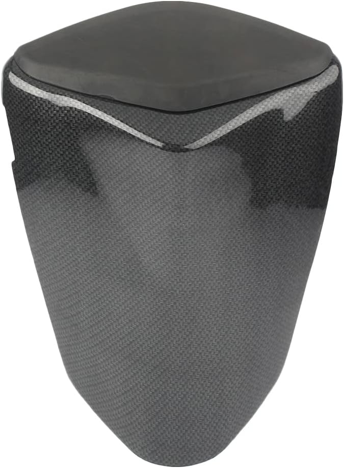Cngoat41 Motorbike Rear Passenger Pillion Seat Cover Motorbike Cowl Pad Fairing Tail Cover for Kawasaki Ninja ZX6R 2009 2010 2011 2012 2013 2014 2015 2016
