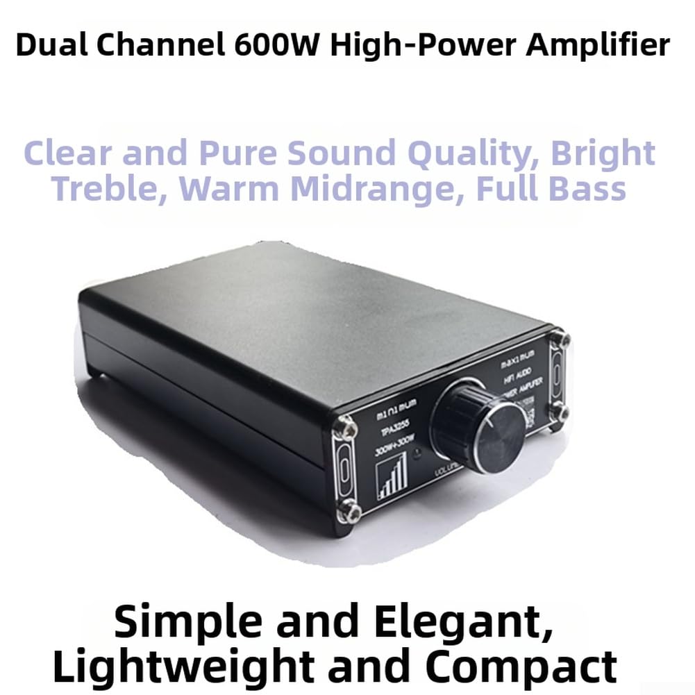 TPA3255 Scheda audio digitale 300 W x 2 modulo HiFi stereo classe D per altoparlanti da 4-8 Ohm, sistema Home Theater fai da te, ad alta fedeltà, doppio canale ad alta potenza, PCB