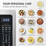 Toshiba Air Fryer Combo 4-in-1 Countertop Microwave Oven, Smart Sensor, Convection, Mute Function, Position Memory 13.6" Turntable, 1.5 Cu Ft, 1000W, Silver, ML-EC42P(SS) - Image 4