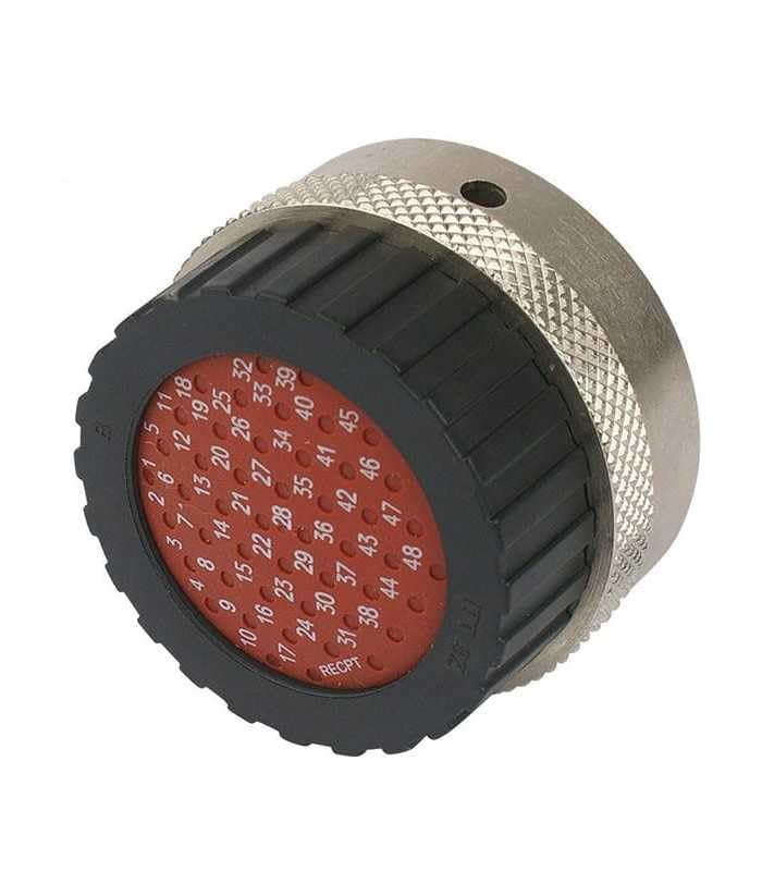 Conector Serie Trident Neptune macho de 48 vías que asegura una transmisión sin interrupciones