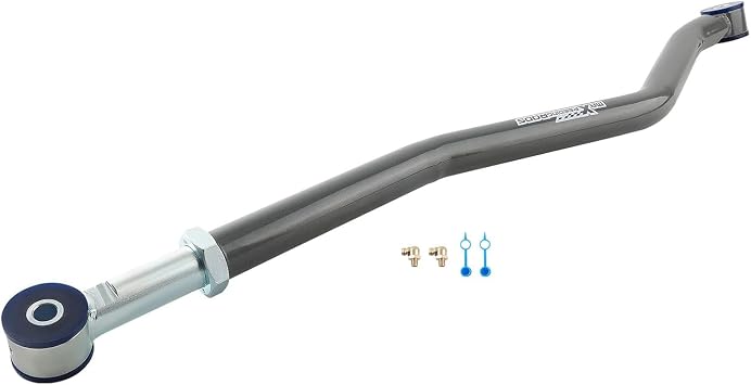 Adjustable Front Track Bar for Jeep Wrangler JK 2007-2018 with 0-6" Lift, Panhard Forged Solid Steel Track Bar
