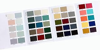 Country Chic Paint Color Card - 50 Furniture Paint Color Swatches