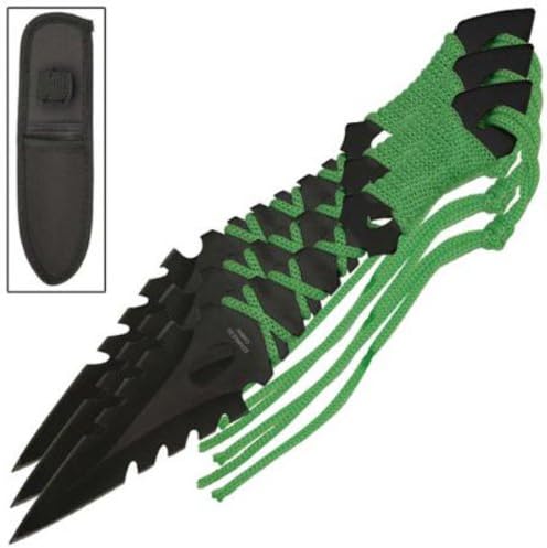 3 Pc ZOMBIE KILLER Throwing Knife set TR3730