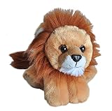 peluche leon Wild Republic, peluche pequeño blandito 19cm (16237)