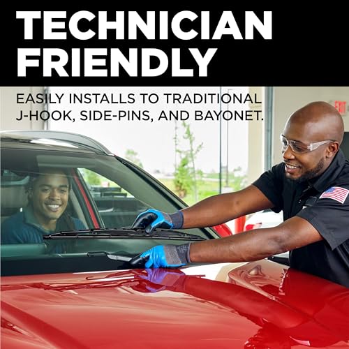 ClixWipers Conventional 18" Metal Windshield Wiper Blades – 10-Pack for Fleets & Business | Fits for J-Hook, Side Pin, Saddle & Bayonet | Reliable Wiper Blades for My Car by Clix Wipers - Used condition - Image 3