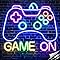 STYPOP Insegna LED Al Neon 'Game On' Per Sala Giochi - Decorazione Murale Luminosa Per Gamer - 2