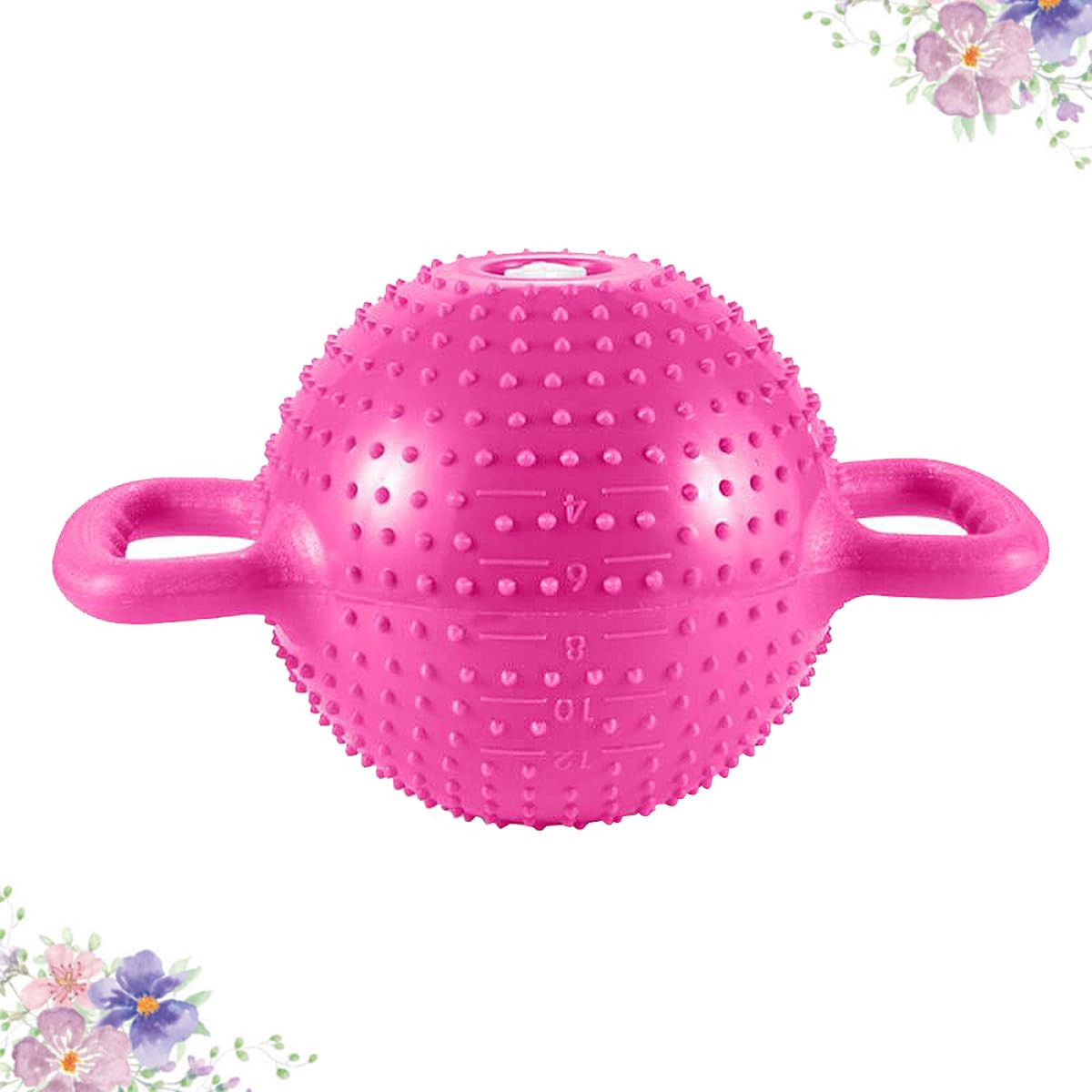Kettlebell in Peso da Portatile Pvc Riempire Regolabile | Impugnatura Doppia, Antiscivolo, Protezione Pavimento, per Squat e Ginnastica, Comodo da Trasportare