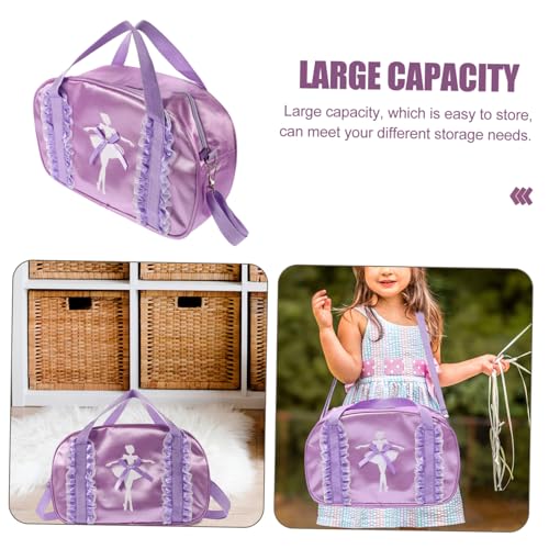BCOATH Mochila De Ombro Infantil Bolsa De Dança Com Vestido Tutu Mochila Bailarina Bolsa De Balé Esp