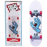 Tech Deck、Santa Cruzハンドボード;本物のミニスケートボード、男の子と女の子向けの子供用おもちゃ、対象年齢6歳以上(手のみ使用)。