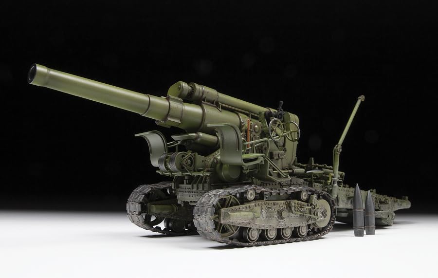 Zvezda 923704 1/35 M1931 203 mm Haubitze B-4, Large, Grün, Grau