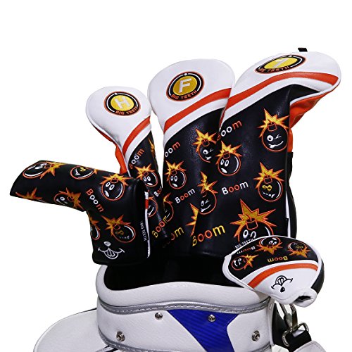 image for Big Teeth Golf Head Covers Driver Headcover 460cc #1 Golf Club Protect