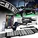 10pc Aura Golf Cart Underbody Glow LED Lighting Kit | Multi-Color Accent Neon Strips w/Switch