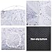Dog House Cat Bed Tent Cute Bow Lace Mesh Breathable Windows Cartoon Curtains Indoor Outdoor Removable Portable Pet Teepe (Small,BluePurple Pony)