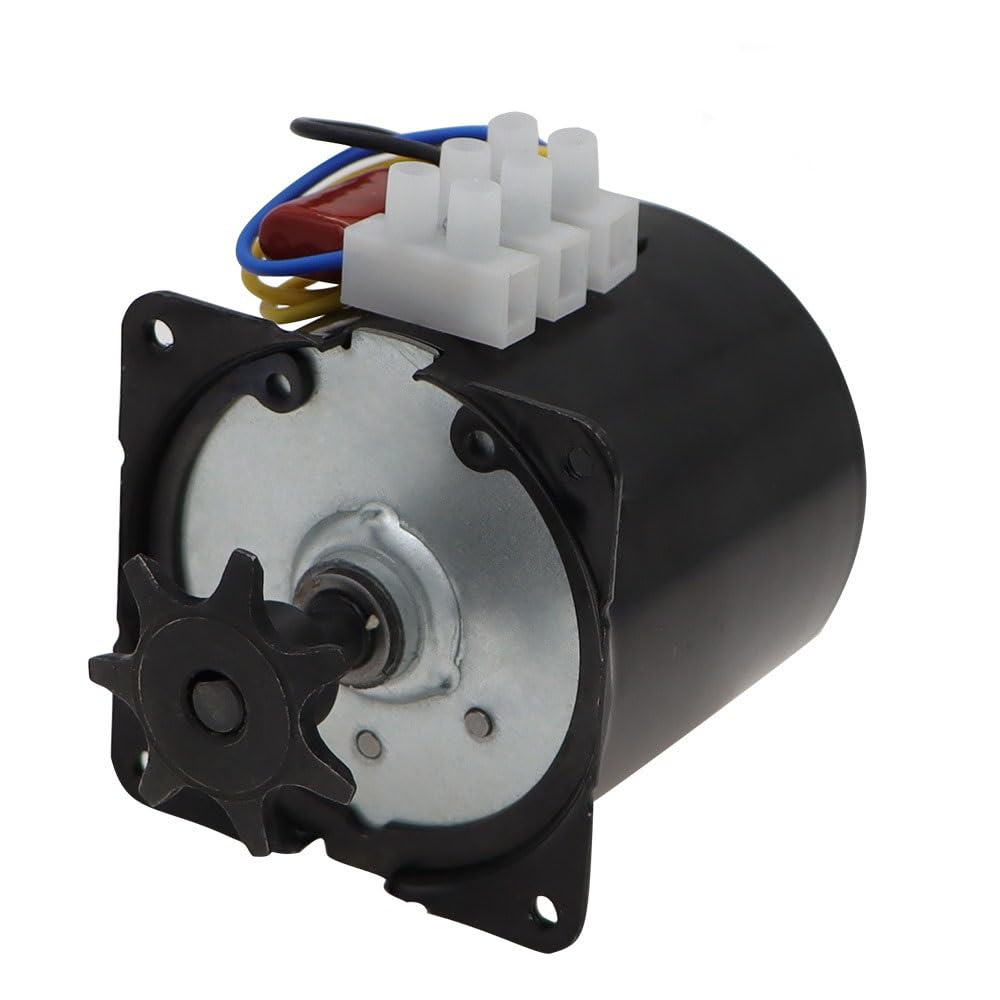 Synchrongetriebemotor 60KTYZ 14W 220V AC 50Hz 2,5 RPM Schwarz