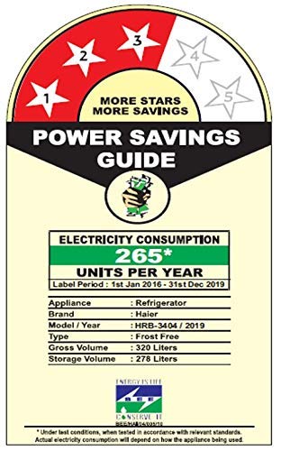 Haier 320 L 2 Star Inverter Frost-Free Double Door Refrigerator (HRB-3404PMG-E, Mirror Glass) amazinggiftidea-com