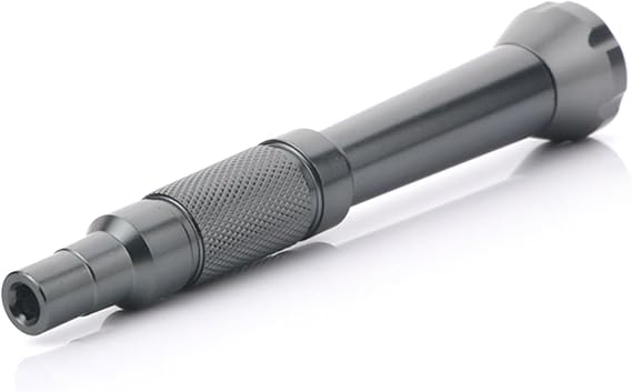 Screwdriver Handle, Metal Magnetic Driver Handle Screwdriver Bit Tool For 4mm Hexagon Bayonets Bit