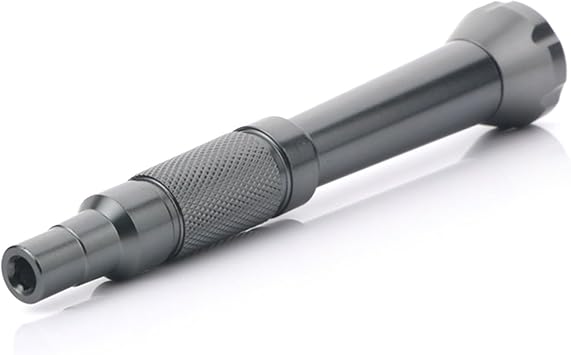 Screwdriver Handle, Metal Magnetic Driver Handle Screwdriver Bit Tool For 4mm Hexagon Bayonets Bit