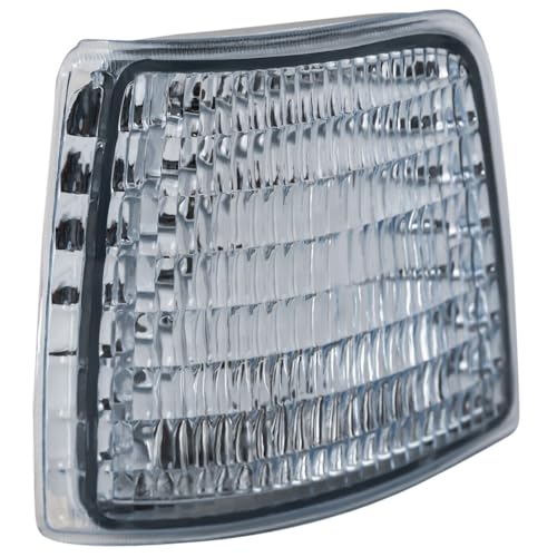 Front Left Driver Side Parking Corner Light Turn Signal Marker Lamp Lens Housing Corner of Fender Clear Lens For 1992 93 94 95 1996 Ford Bronco and 1997 Ford Pickup Heavy-duty F2TZ15A201D FO2550110