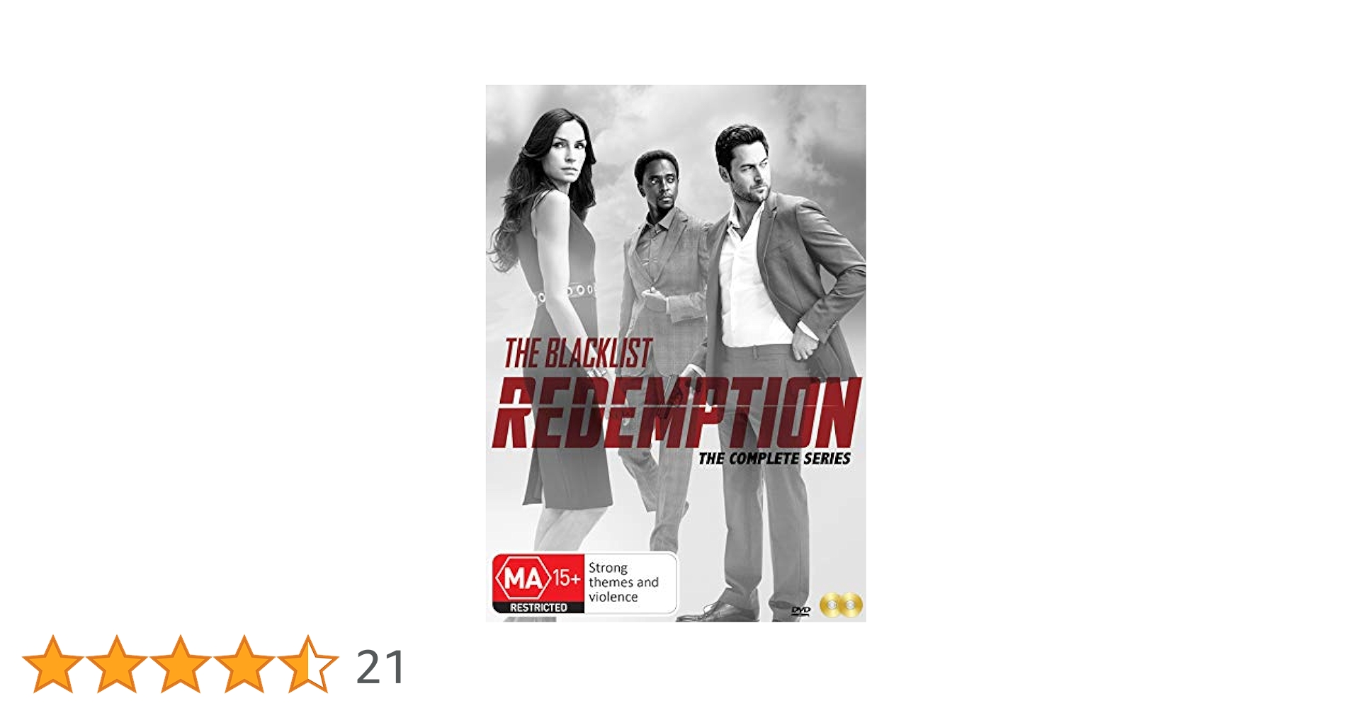 Amazon.co.jp: The Blacklist: Redemption: The Complete Series