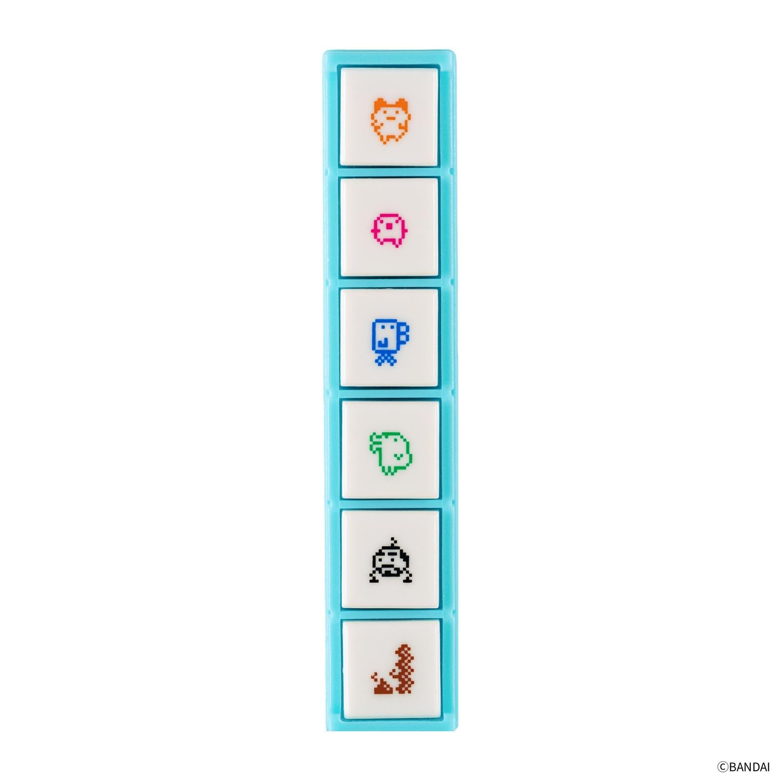 Hobonichi Techo Accessories - Kodomo no Kao x Hobonichi: Pochitto6 - Sello pulsador (Tamagotchi)