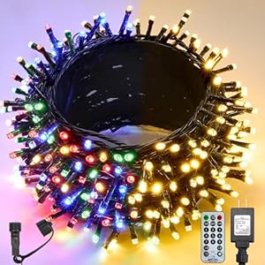 WBao Christmas Lights Indoor Outdoo...