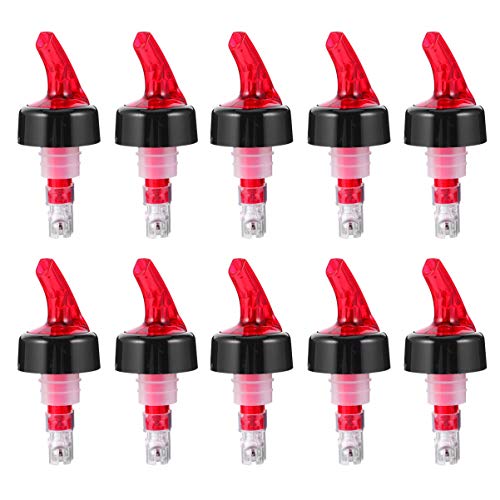 Hemoton 12 Stks Automatische Gemeten Fles Schenker Quick Shot Geest Maatregel Schenker Dranken Wijn Cocktail Dispenser… - Image 7