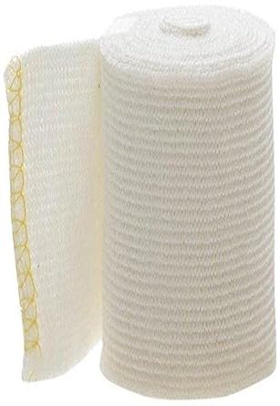 Medline Sterile Swift-Wrap Elastic Bandages with Self-Closure, 2" x 5 yd., White, Ideal for Wound Care, Pack of 20