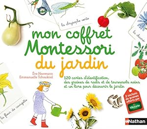 Livres Couvertures de Mon coffret Montessori du jardin (avec graines) - Dès 4 ans