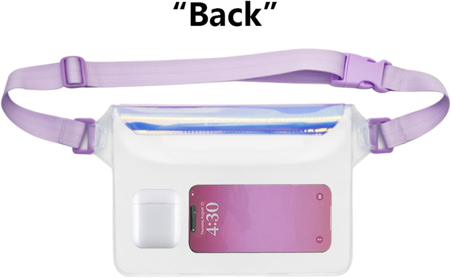 Phone Pouches Travel Cellphone Dry Bag Beach Cruise Ship Essential Waist Pack with Crossbody Lanyard Phone Pouches
