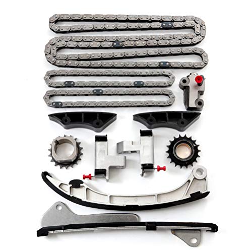 Linncas Engine Timing Chain Kit With Timing Chain Tensioner Guides Sprocket Compatible With For Gs450H 07-09 Tk2040 #TOP6