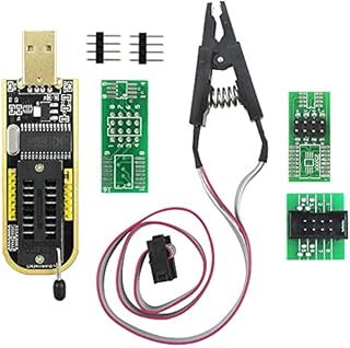 KeeYees SOP8 SOIC8 Test Clip for EEPROM 25CXX / 24CXX + CH341A 24 25 Series EEPROM Flash BIOS USB Programmer