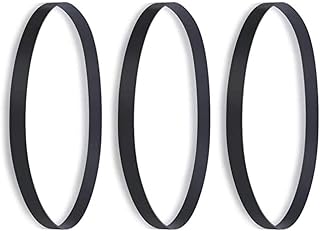 QOXEZY 3/6Pcs Drive Belts for VAX CWCPV011 Compact Power Carpet Vacuum Cleaner Brush Bar Drive Flat Belts, Replacement Rubber Closed Loop Belt