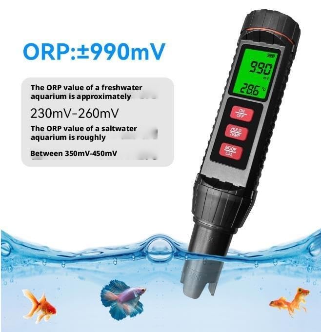Cyfrowy tester jakości wody 7 w 1 z podświetleniem LCD do akwarium